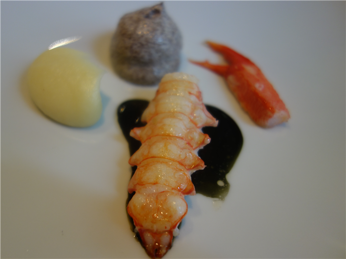 langoustine tail and claw